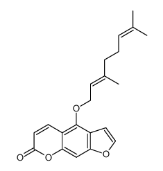 bergamottin Structure