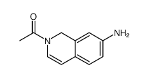 7-Isoquinolinamine,2-acetyl-1,2-dihydro- (9CI)结构式