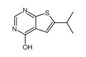 6-ISO-PROPYL-3H-THIENO[2,3-D]PYRIMIDIN-4-ONE Structure