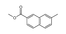 methyl 7-methylnaphthalene-2-carboxylate Structure