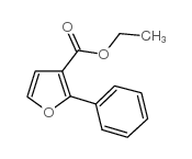 2-苯基-3-乙氧甲酰呋喃结构式