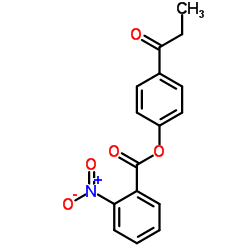 4-Propionylphenyl 2-nitrobenzoate结构式