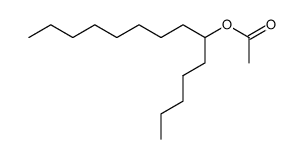 tetradecan-6-yl acetate结构式