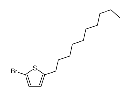 2-bromo-5-decylthiophene Structure