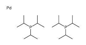 palladium,tri(propan-2-yl)phosphane结构式