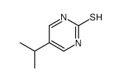 5-propan-2-yl-1H-pyrimidine-2-thione结构式