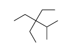 3,3-diethyl-2-methylpentane Structure