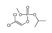 (2,2-Dichlorovinyl)isopropylmethyl=phosphate结构式
