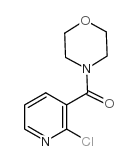 4-[(2-CHLOROPYRIDIN-3-YL)CARBONYL]MORPHOLINE structure