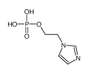 1H-Imidazole-1-ethanol, phosphate structure