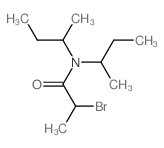 2-bromo-N,N-dibutan-2-yl-propanamide结构式