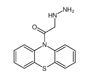 2-hydrazinyl-1-phenothiazin-10-ylethanone Structure