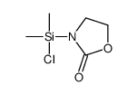 3-[chloro(dimethyl)silyl]-1,3-oxazolidin-2-one结构式