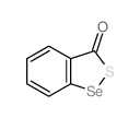 8-thia-9-selenabicyclo[4.3.0]nona-1,3,5-trien-7-one结构式