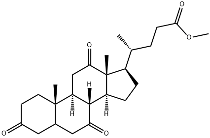 3,7,12-Trioxocholan-24-oic acid methyl ester picture