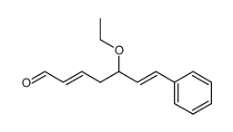 5-ethoxy-7-phenylhepta-2,6-dienal Structure