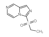 Imidazo[1,5-a]pyrazine,3-(ethylsulfonyl)- Structure