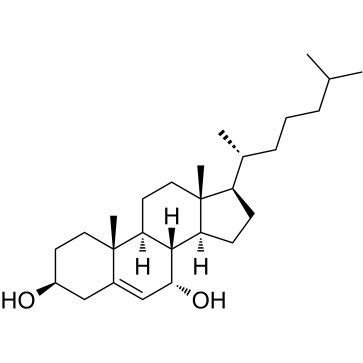 cholest-5-en-3β,7α-diol Structure
