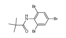 Propanamide, 2,2-dimethyl-N-(2,4,6-tribromophenyl)-结构式