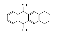 5,7,8,9,10,12-hexahydro-naphthacenee-5,12-diol Structure