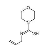 4-Morpholinecarbothioamide,N-2-propenyl-(9CI) structure