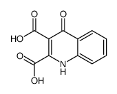 4-oxo-1H-quinoline-2,3-dicarboxylic acid结构式