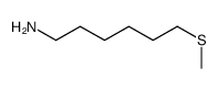 6-methylsulfanylhexan-1-amine结构式