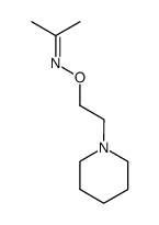 propan-2-oneO-(2-(piperidin-1-yl)ethyl) oxime Structure