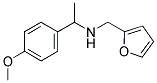 FURAN-2-YLMETHYL-[1-(4-METHOXY-PHENYL)-ETHYL]-AMINE结构式