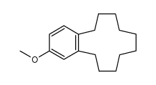 2-methoxy-5,6,7,8,9,10,11,12,13,14-decahydrobenzo[12]annulene结构式
