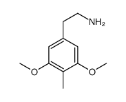 2-(3,5-dimethoxy-4-methylphenyl)ethanamine结构式