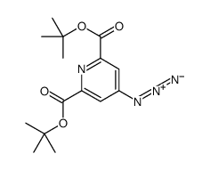 Di-tert.-butyl 4-azido-2,6-pyridinedicarboxylate Structure
