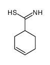 3-Cyclohexene-1-carbothioamide Structure