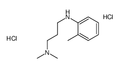 N',N'-dimethyl-N-(2-methylphenyl)propane-1,3-diamine,dihydrochloride Structure