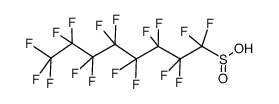 n-perfluorooctanesulfinic acid Structure