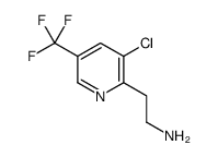 2-(3-Chloro-5-(trifluoromethyl)pyridin-2-yl)ethanamine Structure