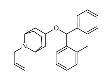 3-[(2-methylphenyl)-phenylmethoxy]-9-prop-2-enyl-9-azabicyclo[3.3.1]nonane Structure