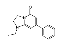 1-ethyl-7-phenyl-2,3-dihydroimidazo[1,2-a]pyridin-5-one Structure