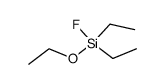 ethoxy-diethyl-fluoro-silane结构式