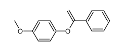 α-(4-methoxyphenoxy)styrene结构式