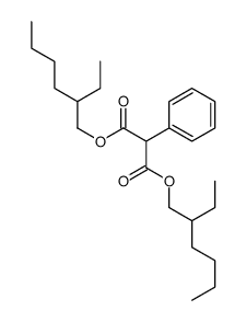 bis(2-ethylhexyl) 2-phenylpropanedioate结构式