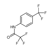 Acetamide, 2,2,2-trifluoro-N-[4-(trifluoromethyl)phenyl]- Structure