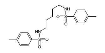 4-methyl-N-[5-[(4-methylphenyl)sulfonylamino]pentyl]benzenesulfonamide Structure