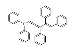 diphenyl(2,3,4-triphenylbuta-1,3-dienyl)phosphane Structure