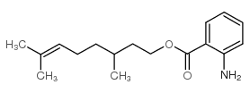 citronellyl anthranilate结构式