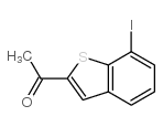 1-(7-IODO-BENZO[B]THIOPHEN-2-YL)-ETHANONE结构式