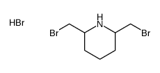 2,6-bis(bromomethyl)piperidine,hydrobromide结构式