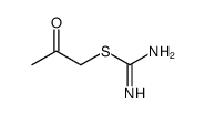 Carbamimidothioic acid, 2-oxopropyl ester (9CI) structure