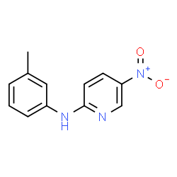 (5-nitro-pyridin-2-yl)-m-tolyl-amine结构式