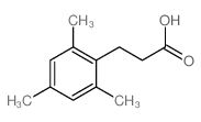 3-(2,4,6-trimethylphenyl)propanoic acid structure